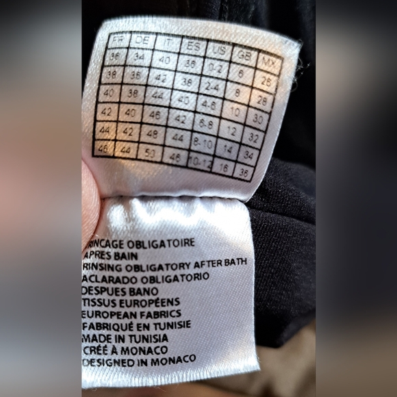 EUC Banana Moon Caya Coco Boho Neutral Swim 1 Piece Bathing Suit SZ 8/10 44EU - Picture 6 of 7